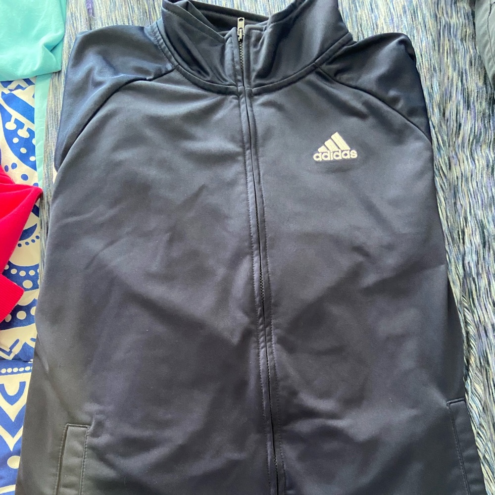 Track jacket, super fly.